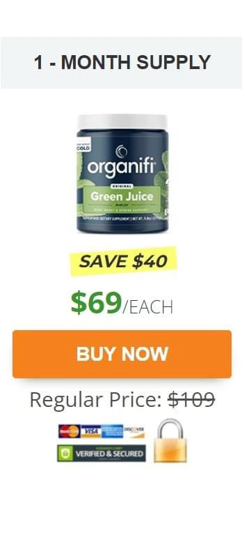 Organifi Green Juice 1 bottle 